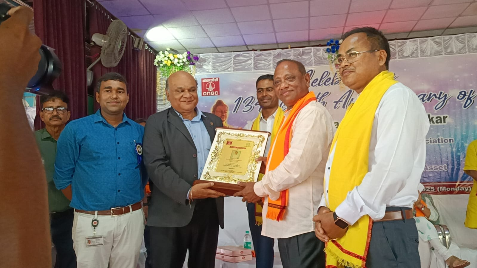 ONGC শিলচর শাখার উদ্যোগে ভারতরত্ন ড° বি.আর.আম্বেদকর ১৩৪ তম জন্মবার্ষিকী উদযাপন