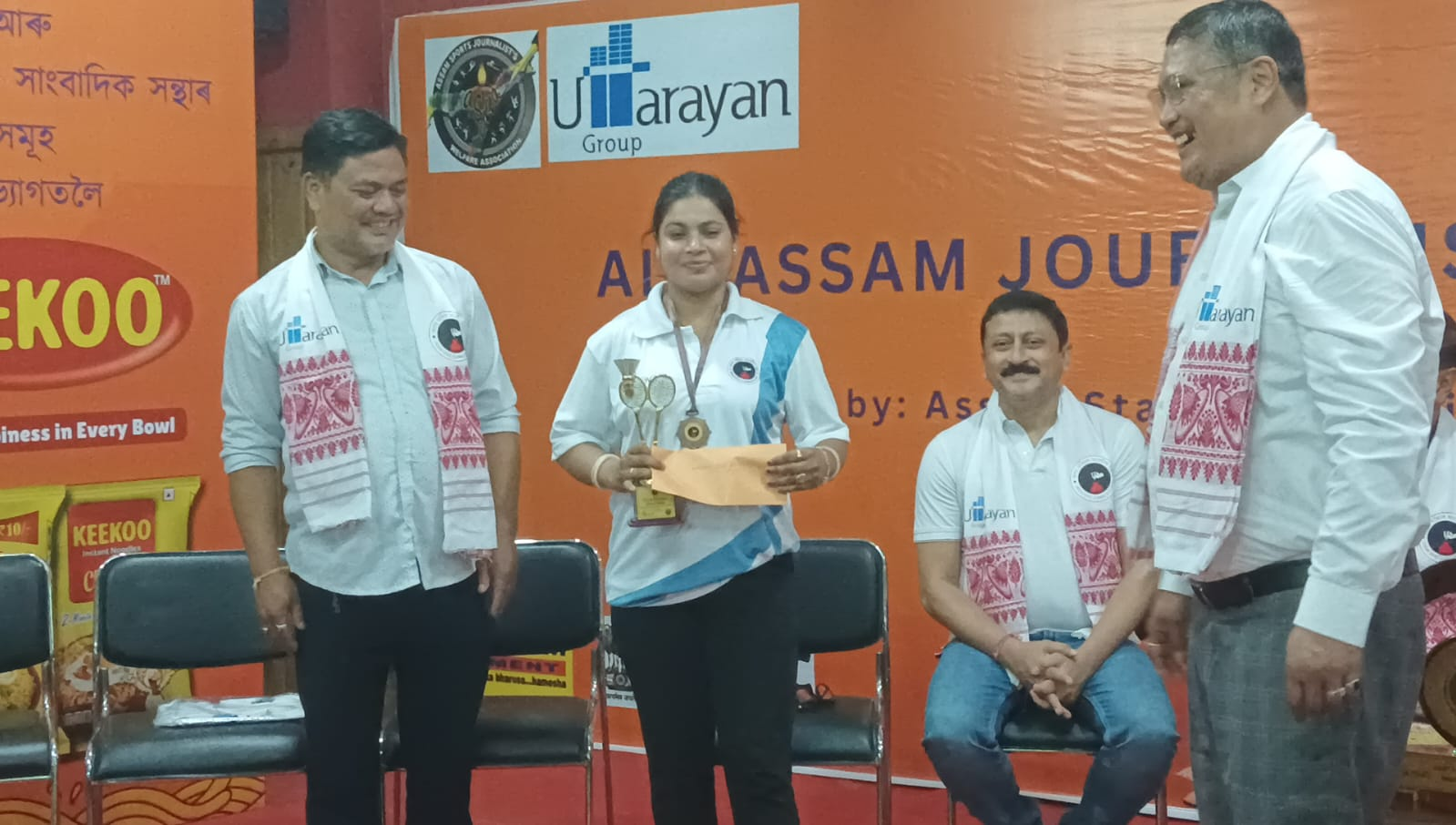 অসম রাজ্যিক সাংবাদিক সংস্থার উদ্যোগে দুদিনব্যাপী মিডিয়া ব্যাডমিন্টন টুর্নামেন্ট সম্পন্ন