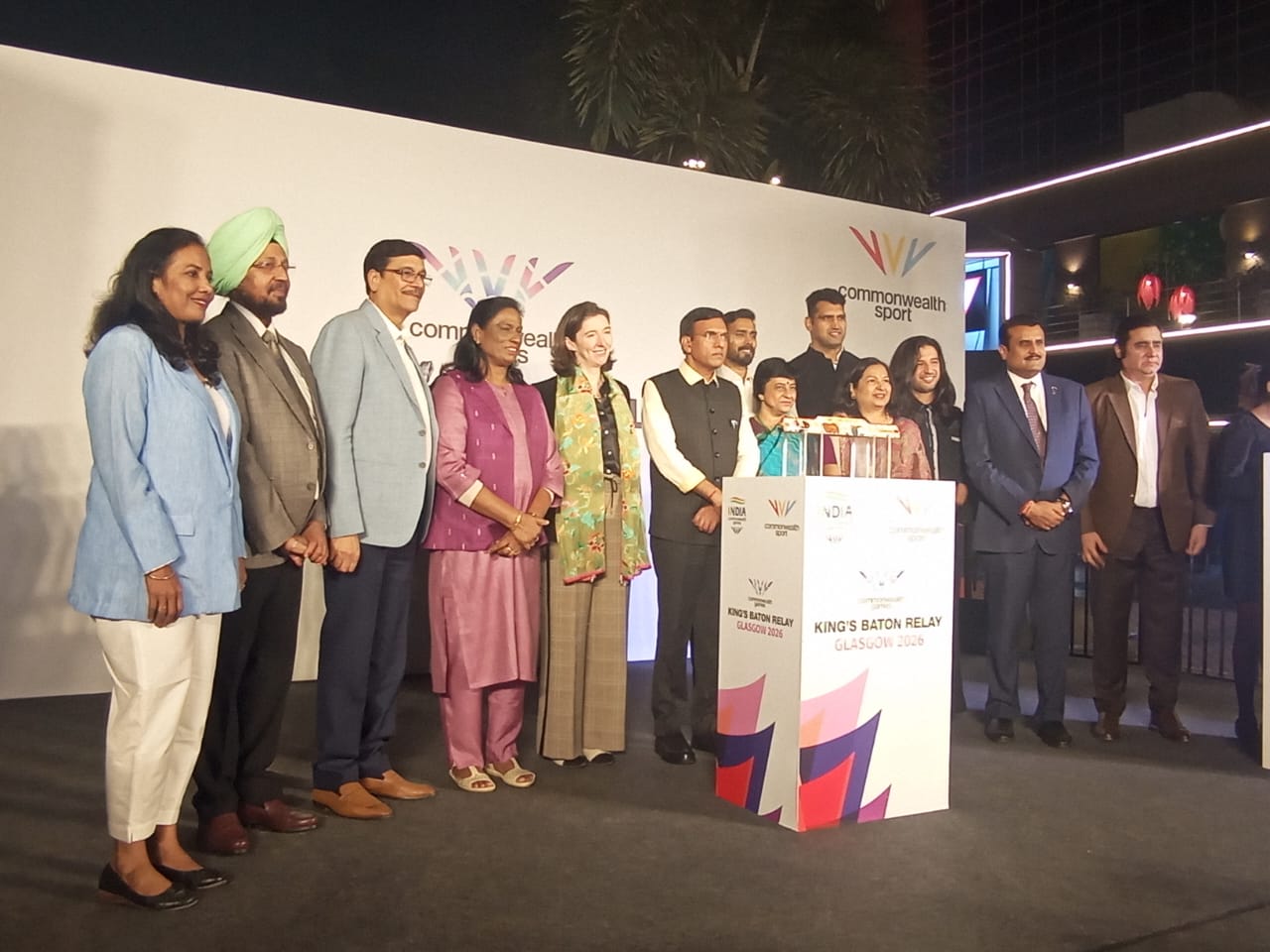 দিল্লিতে কিংস ব্যাটন উন্মোচনে কেন্দ্রীয় ক্রীড়ামন্ত্রী মনসুখ মাণ্ডবীয়া!