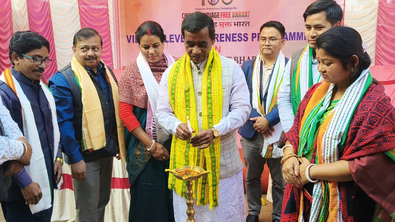 বাল্যবিবাহ মুক্ত ভারত গড়ার লক্ষ্যে গ্রামস্তরে সচেতনতা কর্মসূচি